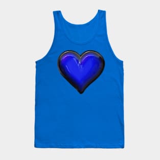 Blue Heart Tank Top